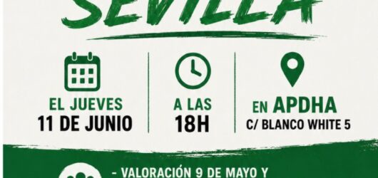 Reunión de la Coordinadora Andaluza de Movimientos Sociales en Sevilla